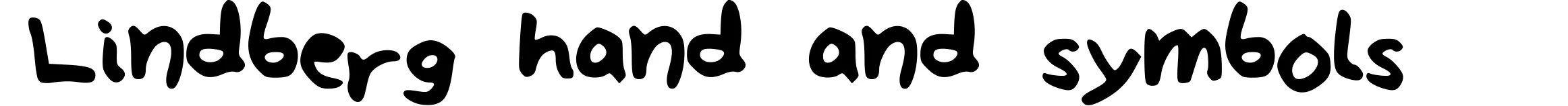 Lindberg hand and symbols