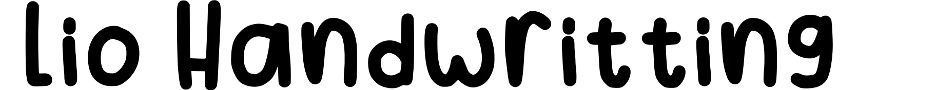 Lio Handwritting