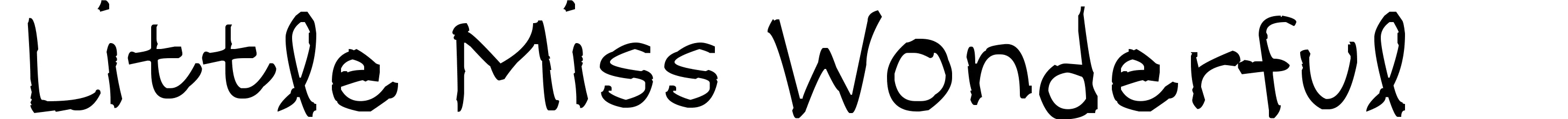 Little Miss Wonderful