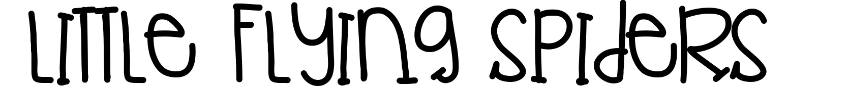 Little Flying Spiders