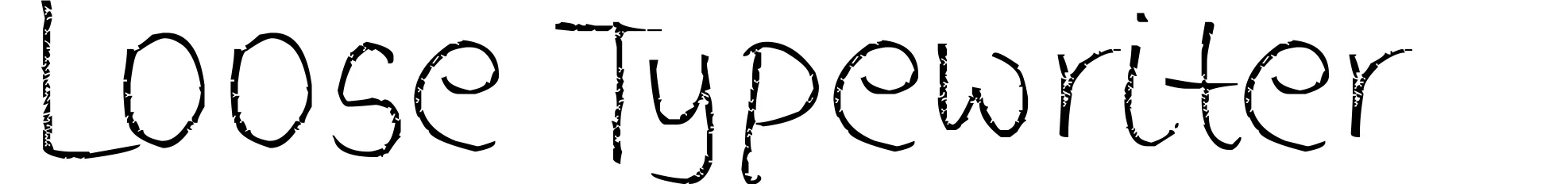 Loose Typewriter