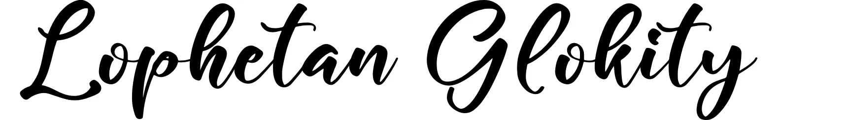 Lophetan Glokity
