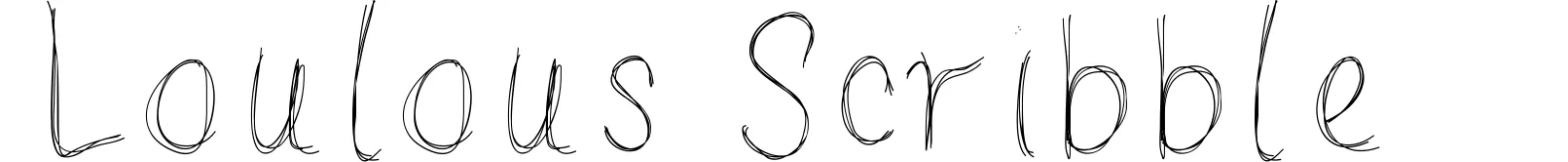 Loulous Scribble