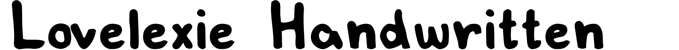 Lovelexie Handwritten