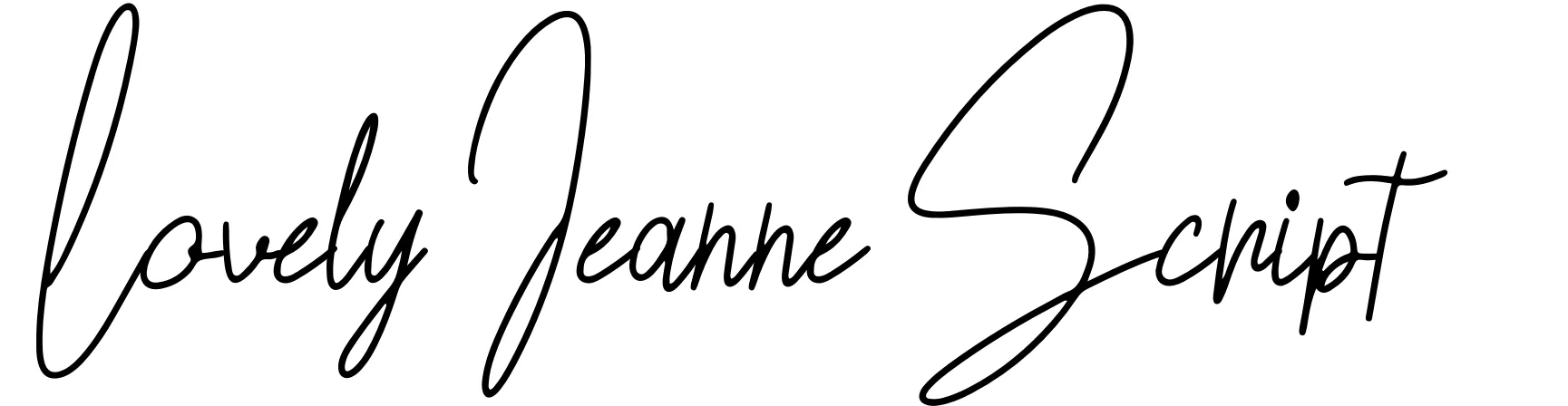 Lovely Jeanne Script