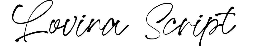 Lovina Script