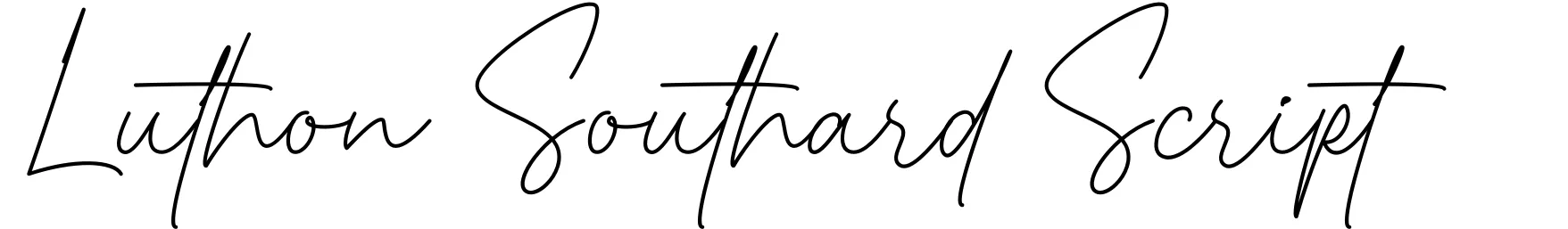 Luthon Southard Script