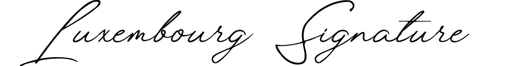 Luxembourg Signature