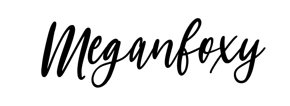 Megan Fun Script Urban | Meganfoxy Font