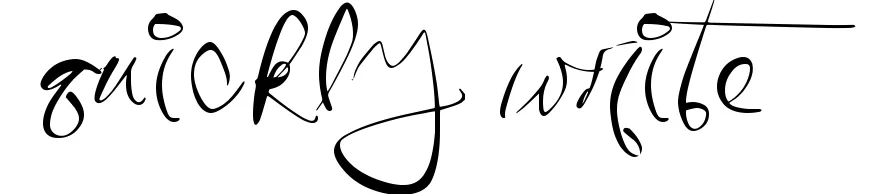 Quickly Write