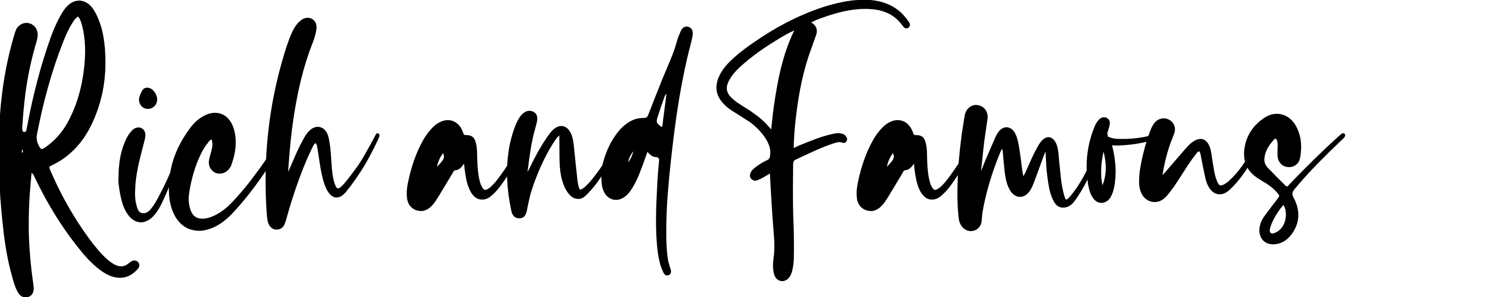 Rich and Famous