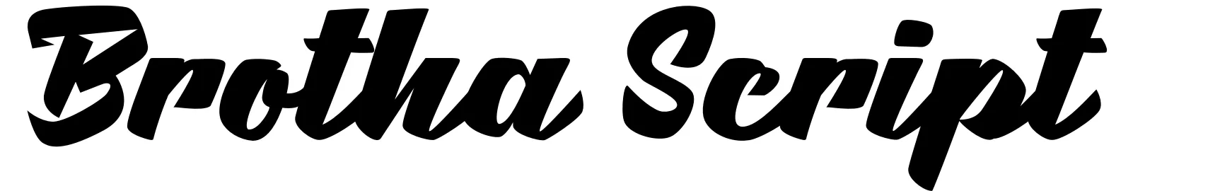 Brotha Script