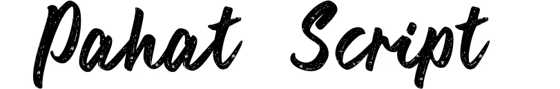Pahat Script