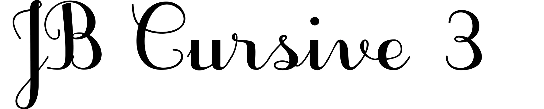JB Cursive 3