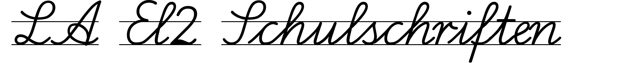LA El2 Schulschriften