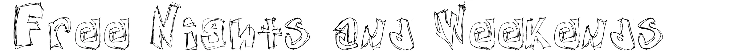 Free Nights and Weekends