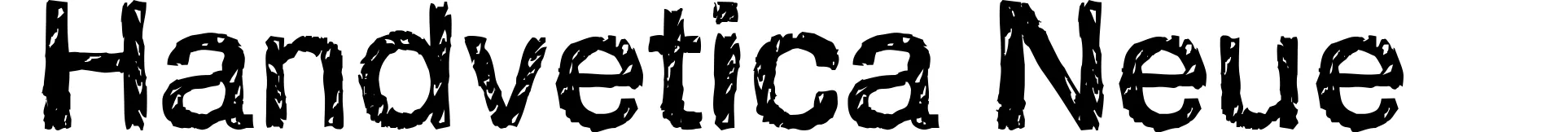 Handvetica Neue
