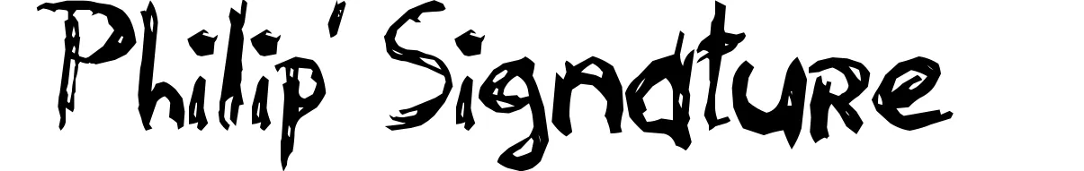 Philip' Signature