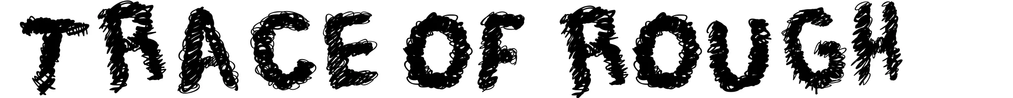 Trace of Rough