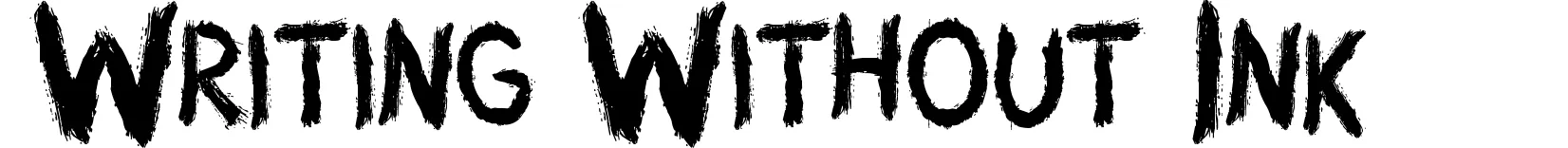Writing Without Ink