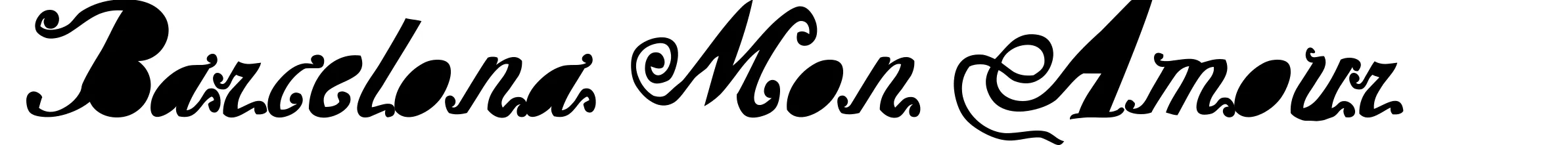 Barcelona Mon Amour