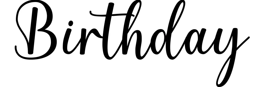 Birthday