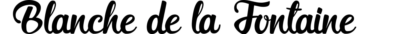 Blanche de la Fontaine