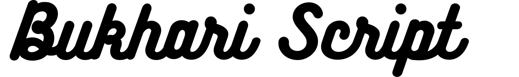 Bukhari Script