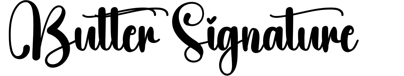 Butter Signature