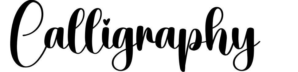Calligraphy