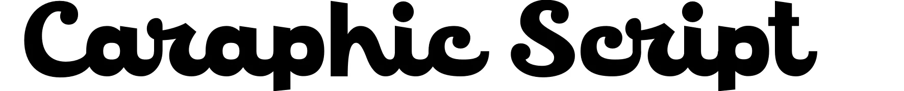Caraphic Script