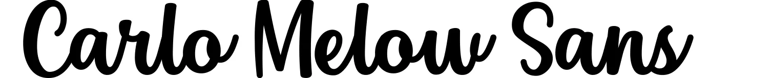 Carlo Melow Sans