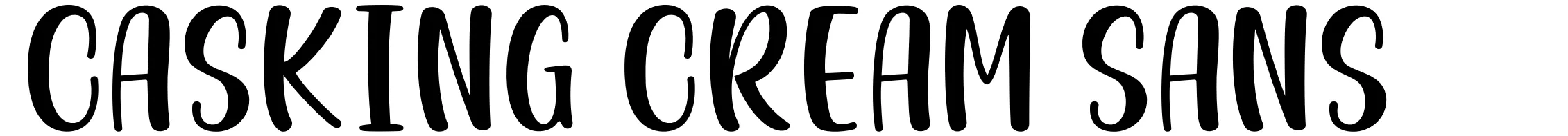 Casking Cream Sans