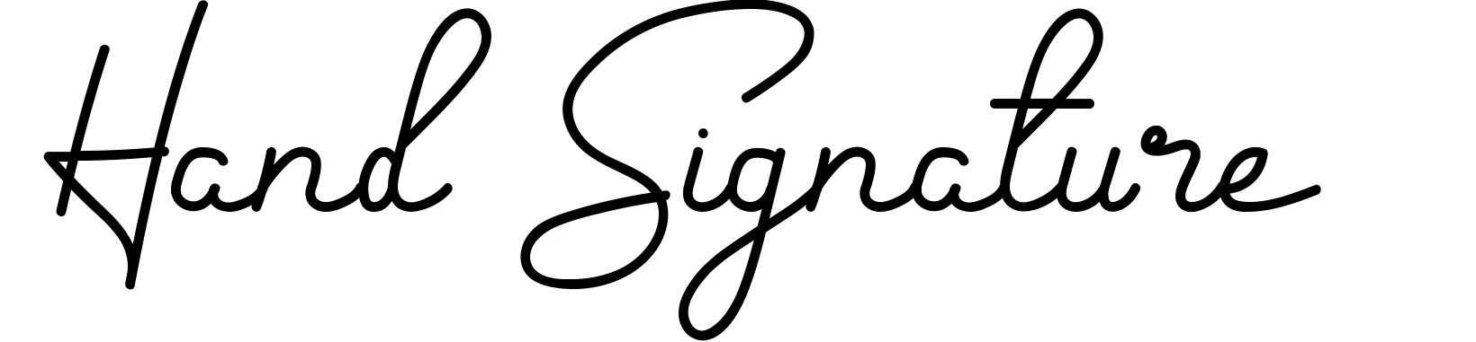 Hand Signature