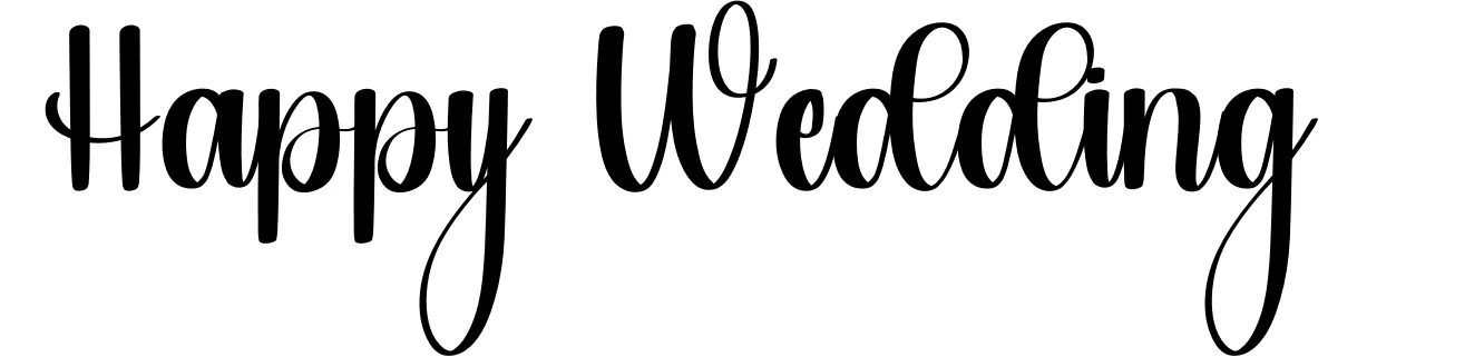 Happy Wedding