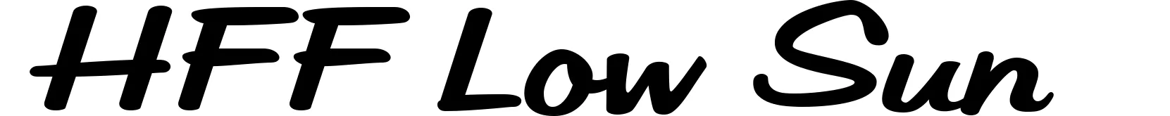 HFF Low Sun