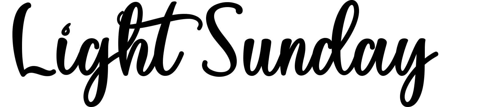 Light Sunday