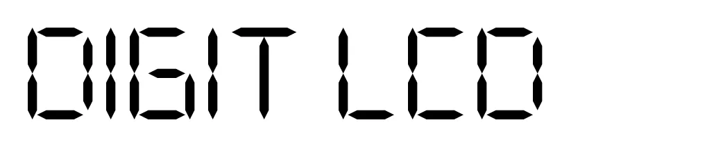 Digit LCD