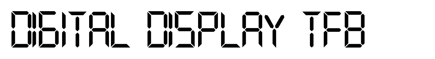 Digital Display TFB