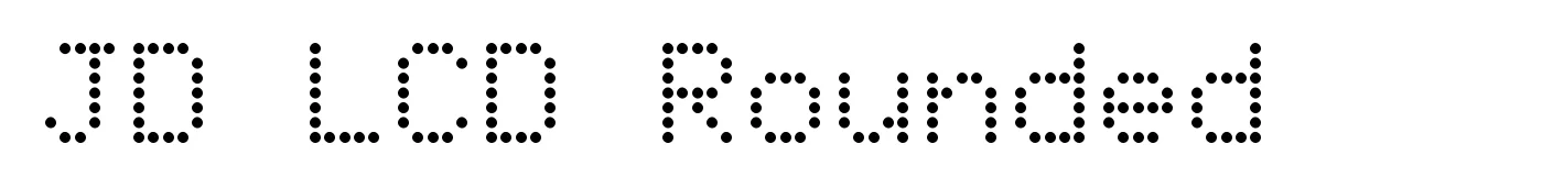 JD LCD Rounded