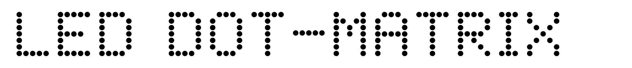 LED Dot-Matrix