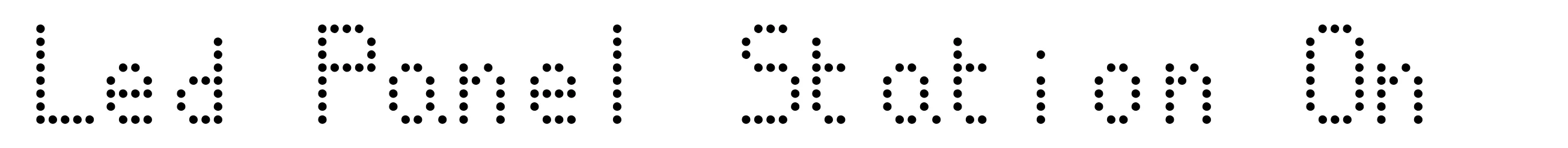 Led Panel Station On