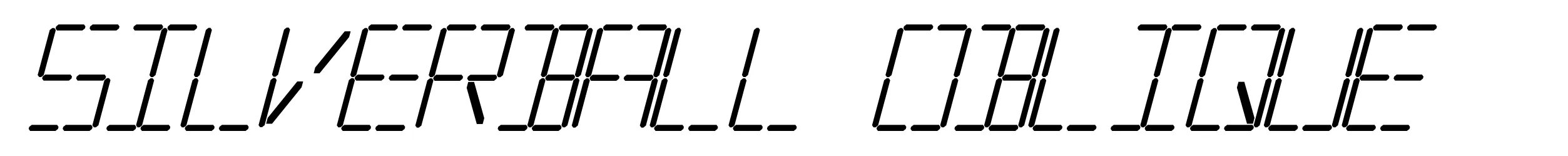 Silverball Oblique