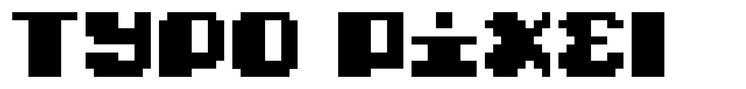 Typo Pixel