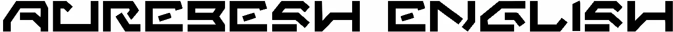 Aurebesh English