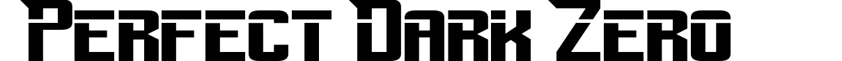 Perfect Dark Zero