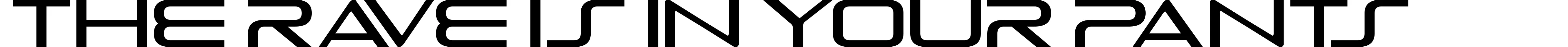 The Rave Is In Your Pants