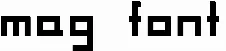 Mag Font