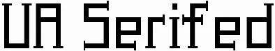 UA Serifed
