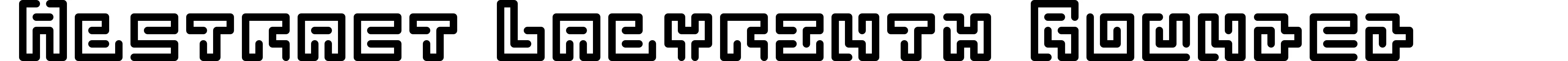 Abstract Labyrinth Rounded